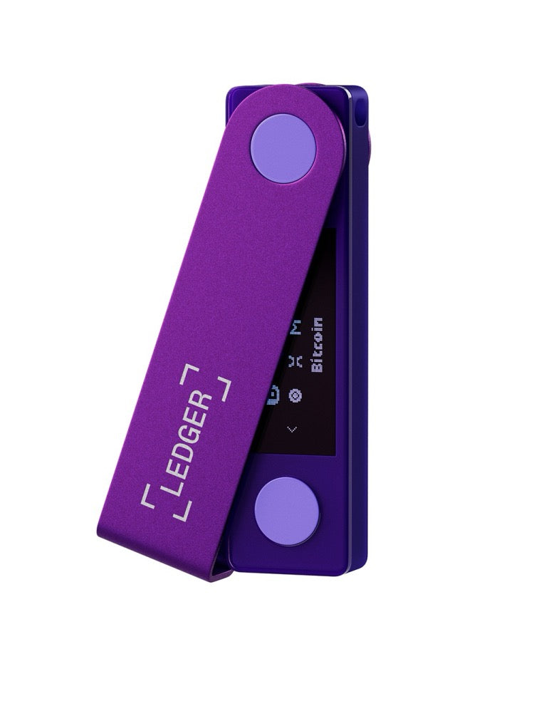 Amethyst Ledger Nano X hardware wallet from crypto wallets australia for bitcoin and crypto coins