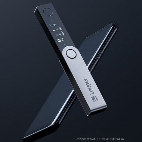 Ledger Nano X hardware wallet - the Bluetooth enabled crypto wallet from Crypto Wallets Australia